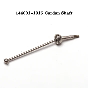 

WLtoys 144001 RC Car Spare Parts 4WD Metal Chassis 144001-1315 Front Wheel Drive Shaft CVD Cardan Shaft 1/14