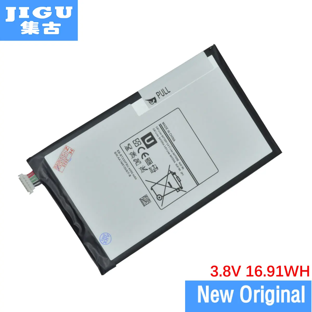 JIGU Оригинальный аккумулятор для ноутбука EB-BT330FBE SAMSUNG Galaxy Tab 4 8 0 &quotSM-T330 T331 T335 T337 |