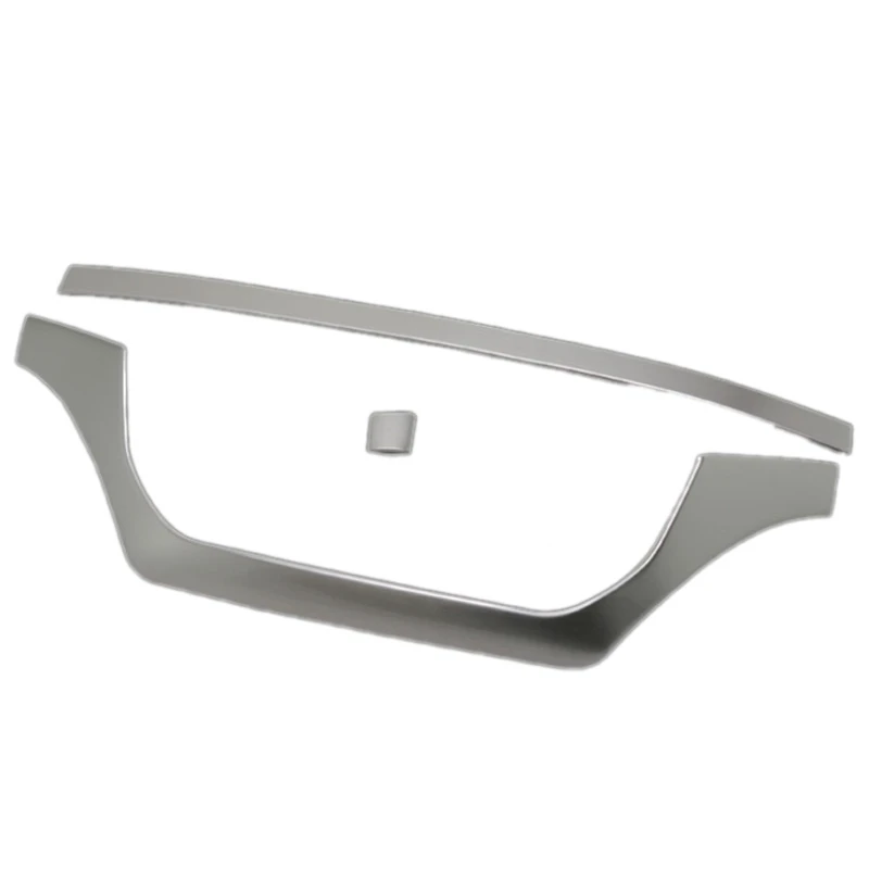

for Hyundai Creta Ix25 Accessories Car Dashboard Central Control Trim Cover Stainless Steel Interior Mouldings 2015-2019