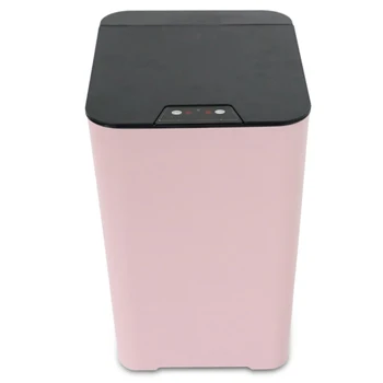 

12L Smart Sensor Trash Can Home Living Room Bathroom Kitchen Bedroom Creative With Cover Automatic Trash Can