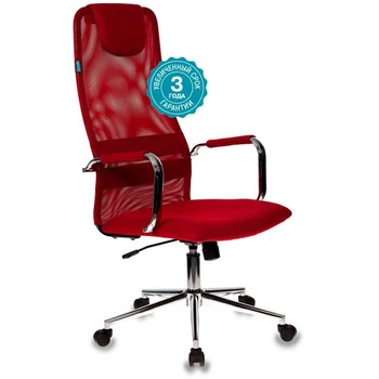 

Executive Chair bureaucrat kb-9n/r/tw-97n, on wheels, mesh, Red