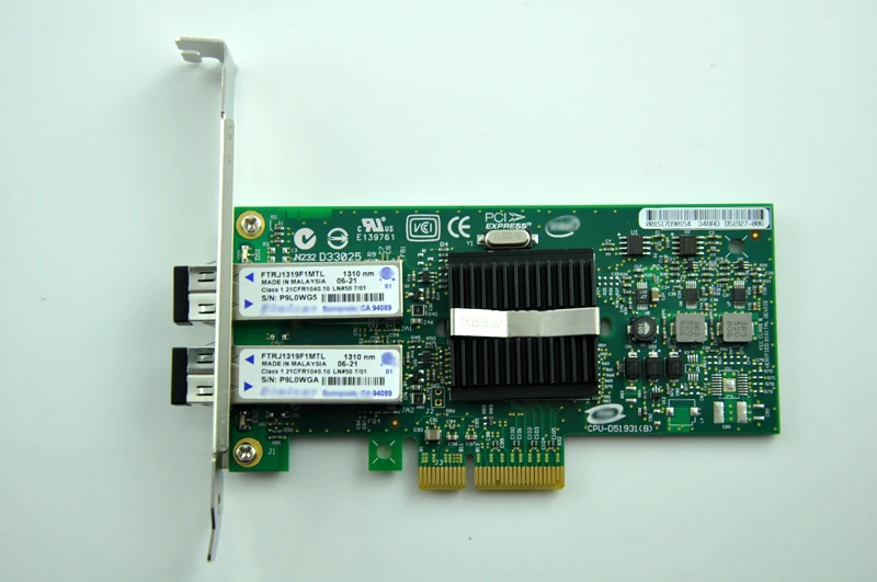 PRO/1000 PF двойной порт LC волокно Gigabit Ethernet сервер адаптер NIC EXPI9402PF LX
