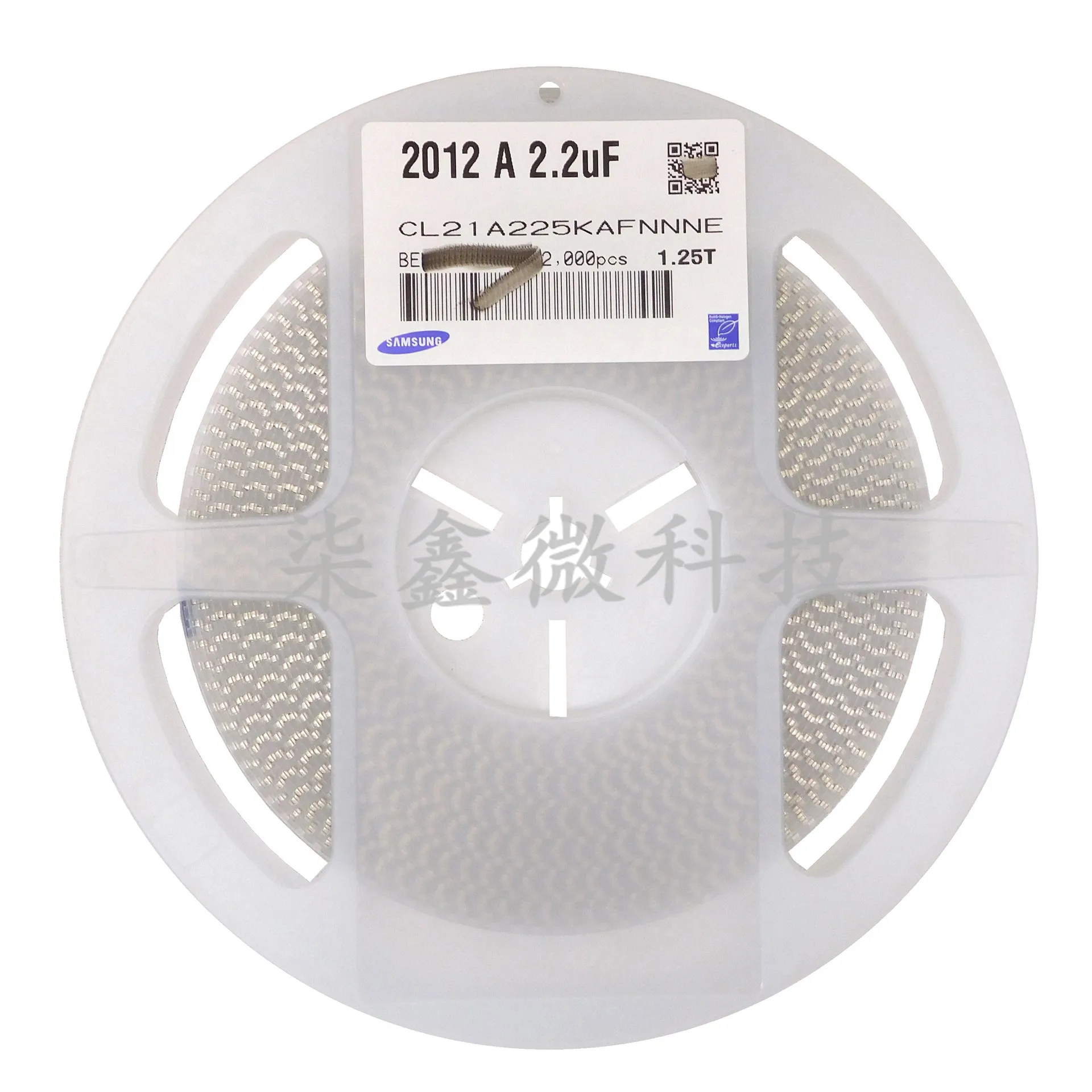 CL21A226MQQNNNE чип конденсатор с алюминиевой крышкой, 0805 22 мкФ 6,3 V 20% X5R SAMSUNG продукт