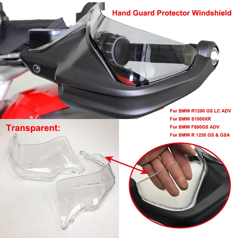 

For BMW R1200GS ADV F800GS Adventure S1000XR 2013-2019 Motorcycle Handguard Shield Hand Guard Protector Windshield R 1200 GS LC
