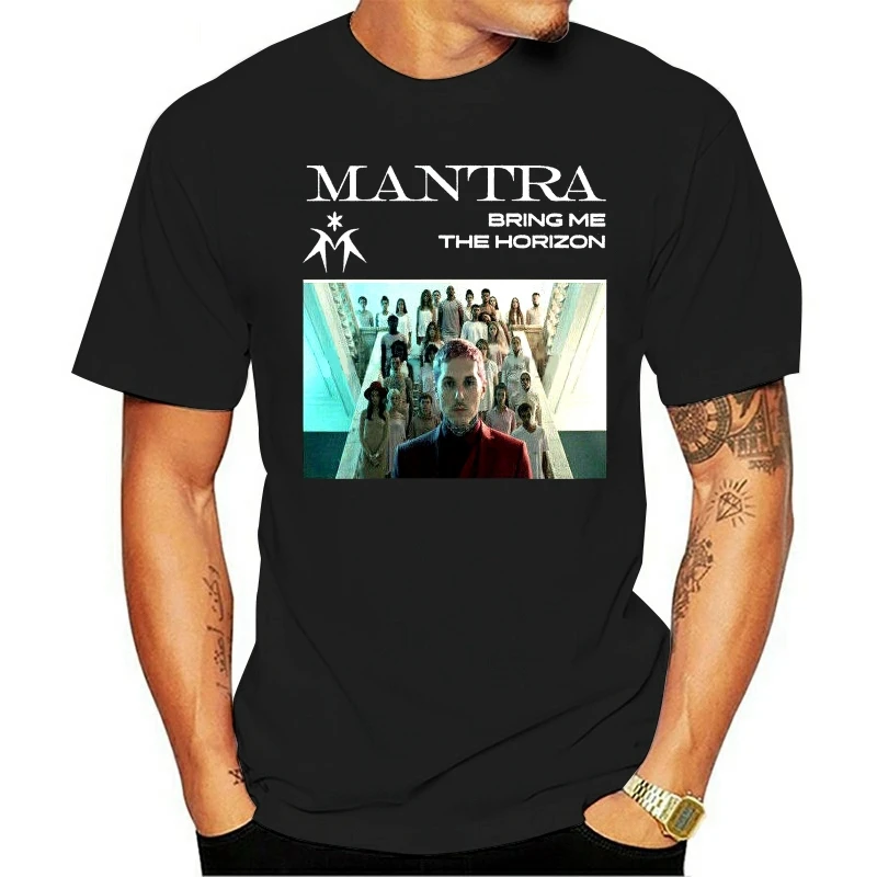 MANTRA BRING ME THE HORIZON FIRST LOVE TOUR DATES 2021 футболка размер от S до 2X | Мужская одежда