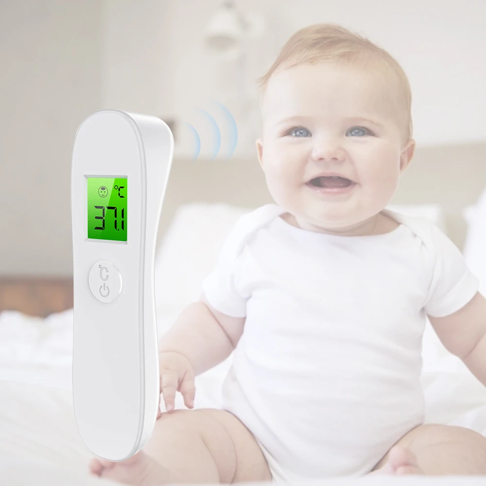 

Infrared Forehead Fever Gun Temperature Measurement Electronic IR Digital LCD Non-Contact Adult Baby Children