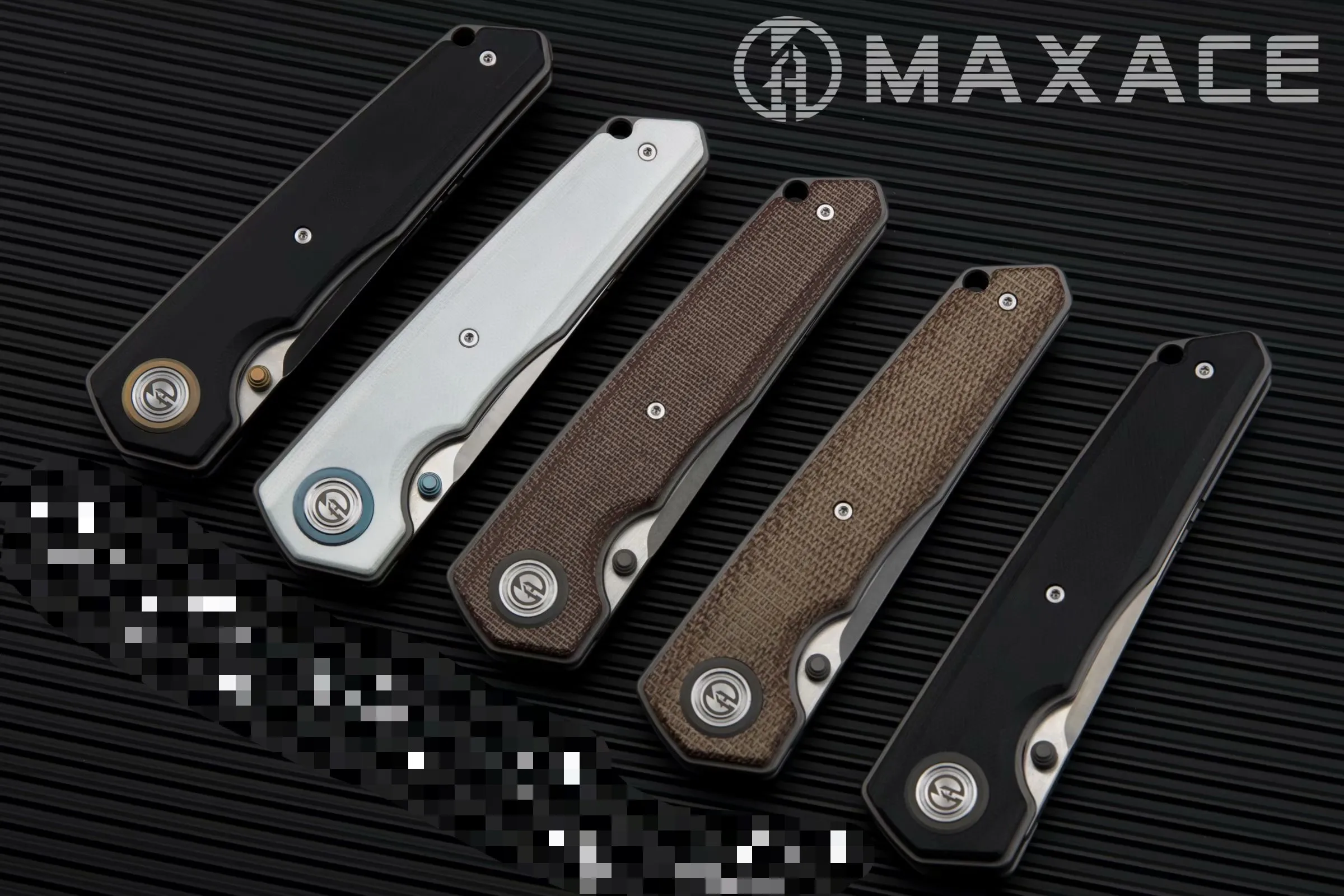 Новый нож Maxace SAMURAI BOHLER K110 лезвие 60HRC подшипник для кемпинга бесплатная
