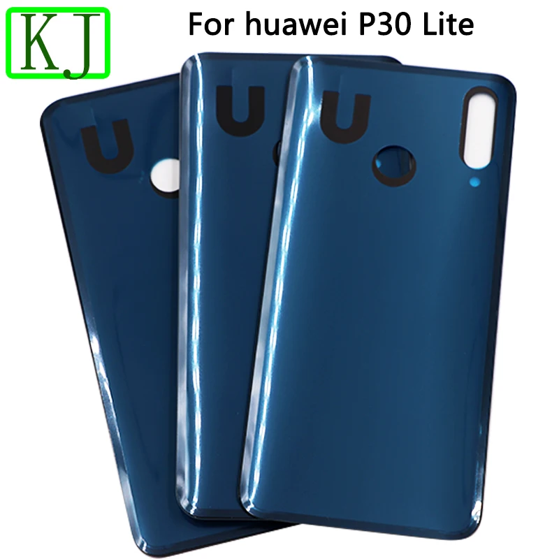 Для huawei P30 lite задняя крышка Задняя стеклянная дверная панель Корпус чехол P30lite крышка батареи