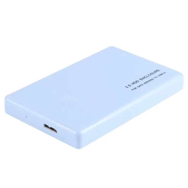 2,5 дюймов USB3.0 SATA3.0 коробка для жесткого диска корпус для внешнего жесткого диска инструмент бесплатно 6 Гбит/с поддержка 3 ТБ UASP протокол HDD корпус