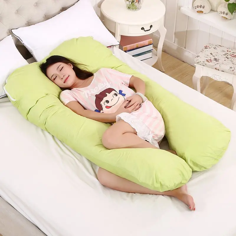 Подушка для беременных женщин PW12 хлопок с принтом кролика u-образные подушки для беременных - Цвет: 5