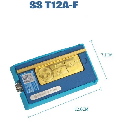 SS-T12A для iPhone X, системная плата, Расслоенный нагревательный стол, 185 градусов, точная платформа быстрого разделения - Цвет: T12A-F Handle