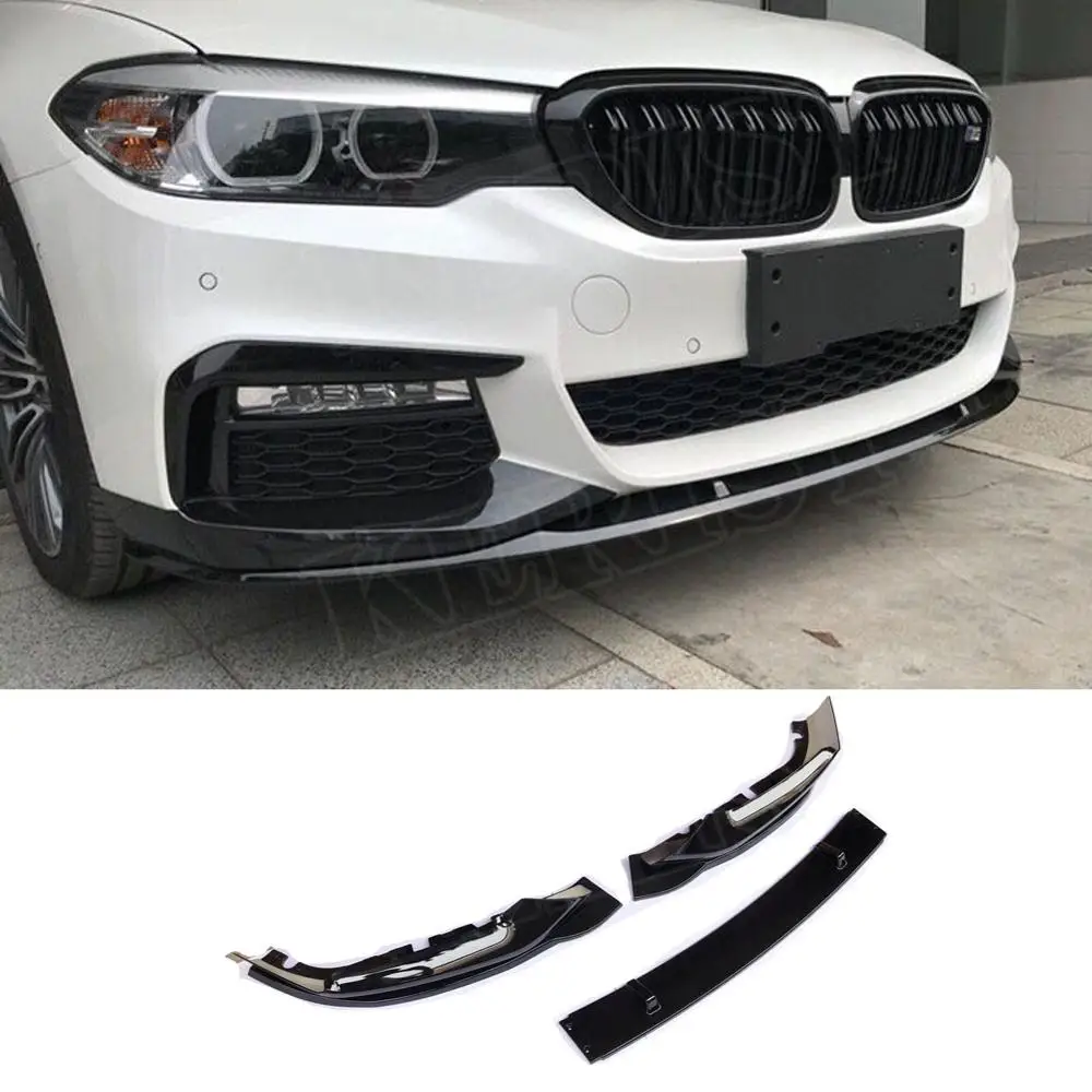 ABS передний спойлер 3 шт подбородок для bmw 5 серии g30 g38 2017 up Автомобильный
