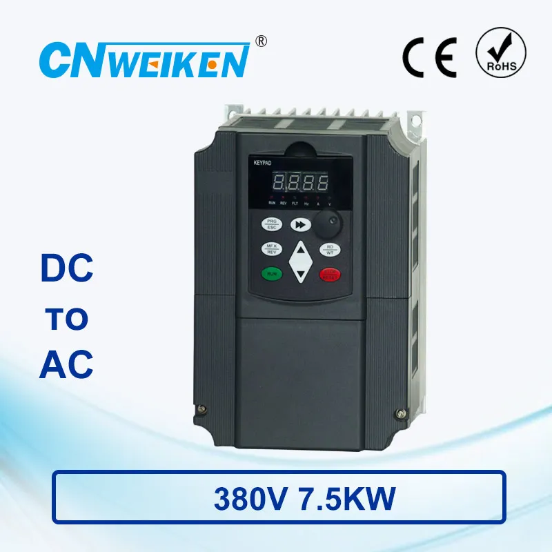 VFD 380V 7.5KW Солнечный фотоэлектрический инвертор регулятор мощности для использования насоса