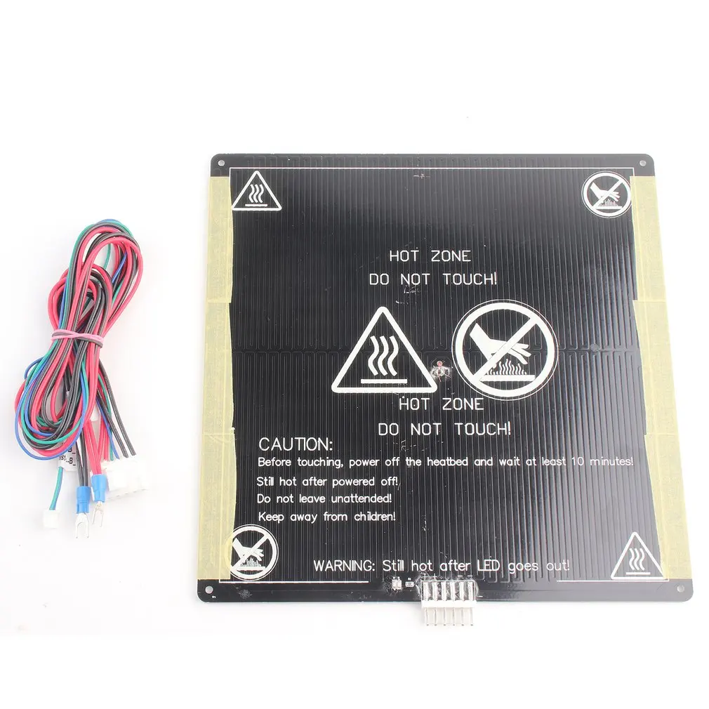 MK3 Professional Heated Bed 12V Heatbed 3D Printers Parts Heat Aluminum Plate Portable 3MM PCB Board Accessories Hot LESHP |