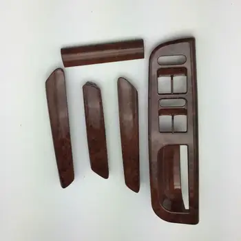 

5Pcs/Set Door Handle Mahogany Window Control Panel+Handle Cover Trim Kit for Passat B5 3B0 867 171 Car Accessories