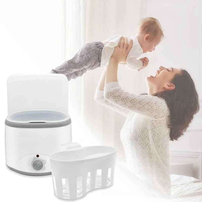 

Baby Double Bottle Warmer Multifunctional Milk Food Heater Steam Sterilizer Milk Warmer Baby Feeding Double Bottle Sterilizer Ba