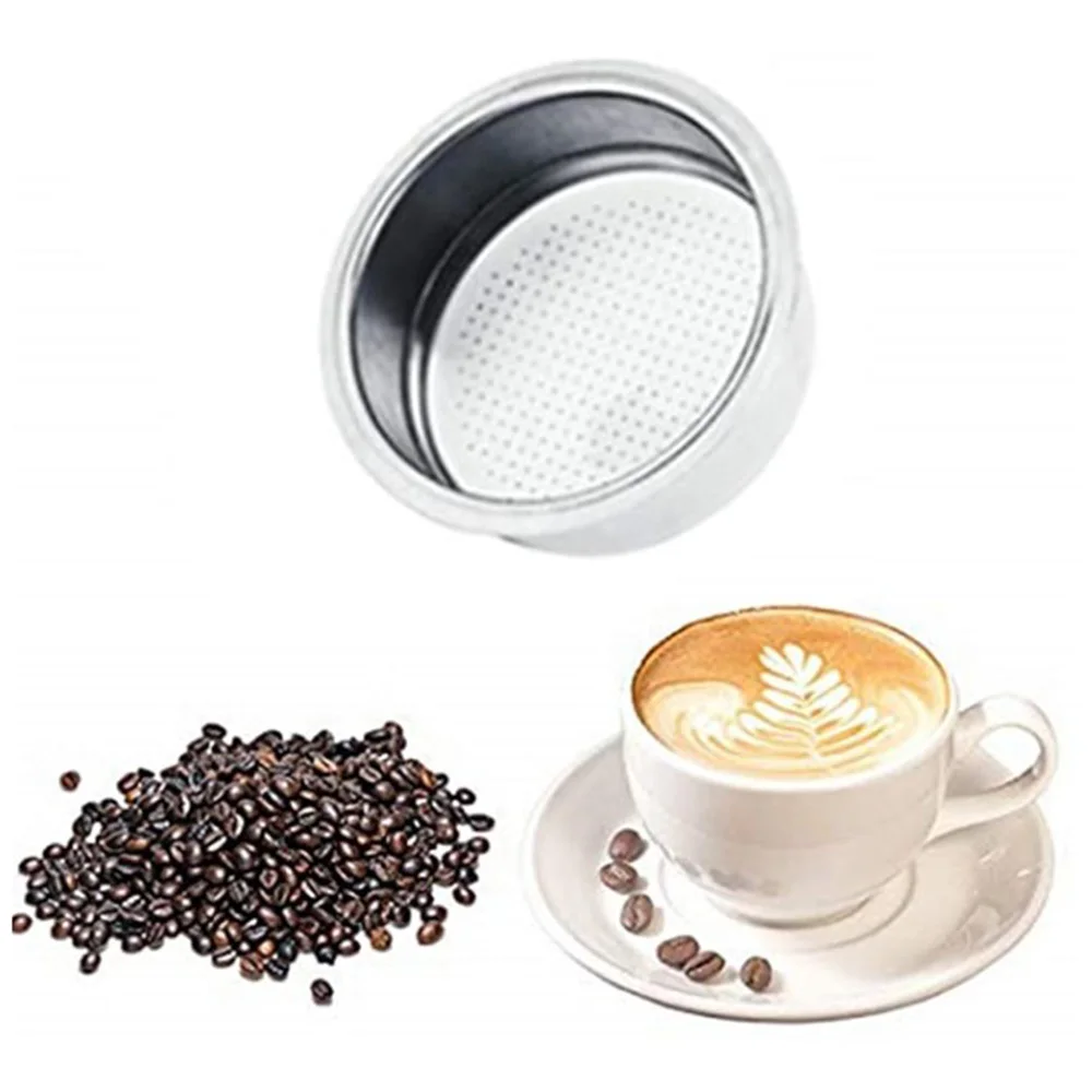 1 * корзина с фильтром для кофе из нержавеющей стали под давлением двухслойная