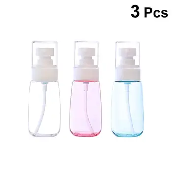 

3pcs 60ML Spray Bottles Portable Refillable Thick Bottom Reusable Makeup Spary Bottle for Home Travel