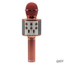 Беспроводной Bluetooth конденсаторный микрофон для караоке динамик плеер KTV музыка