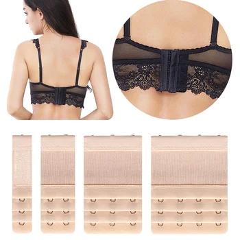 Estensione fibbia allungamento reggiseno estensione gancio e occhiello 1 2 3 4 accessori per estensione gancio e occhiello per biancheria intima 3 pezzi
