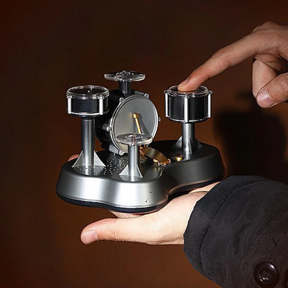 

2020 New Mini Drum Kit Finger Electronic Drum Set Desktop Miniature with Recording Design Real Drum Sound Mini Instrument Toy
