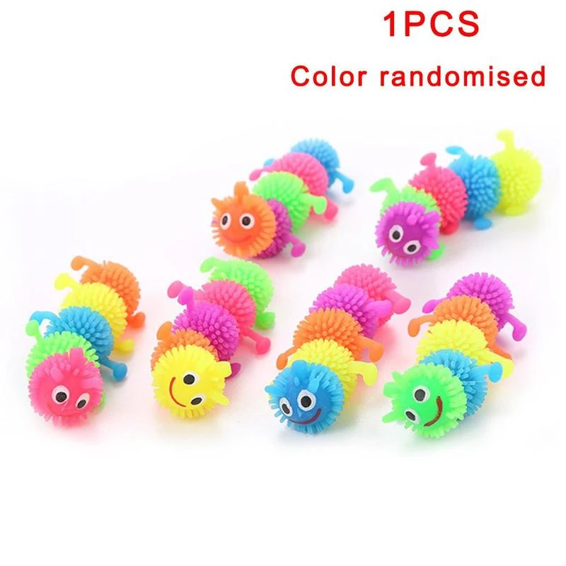 rubber caterpillar toy