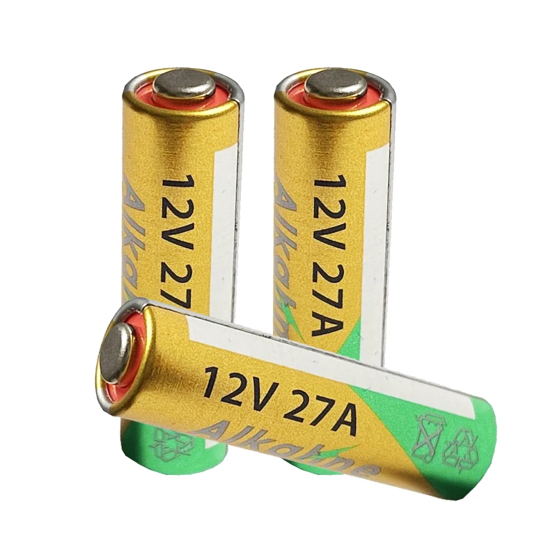 2x PILA ALKALINA 12V 27A LRV08 GP27 MN21 V27GA LR27A BATTERY