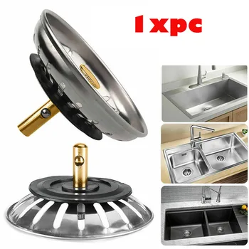 

78x78mm Replacement Kitchen Sink Strainer Drainer Drain Waste Plug Strainer