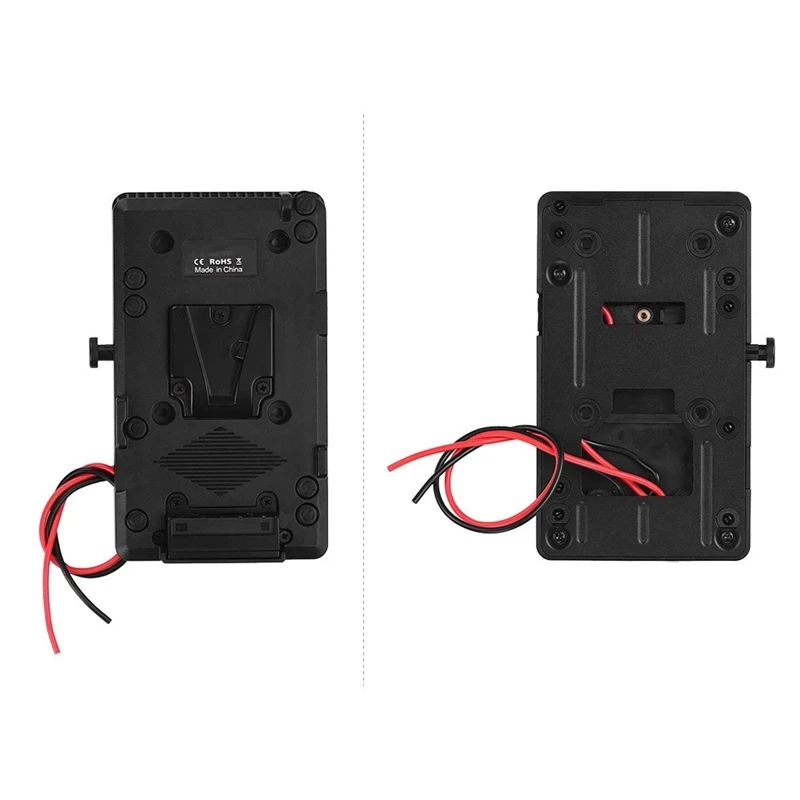 Back Pack Plate Adapter with D-Tap Output for Sony V-Mount V-Lock Battery External for DSLR Camera Camcorder Video Light