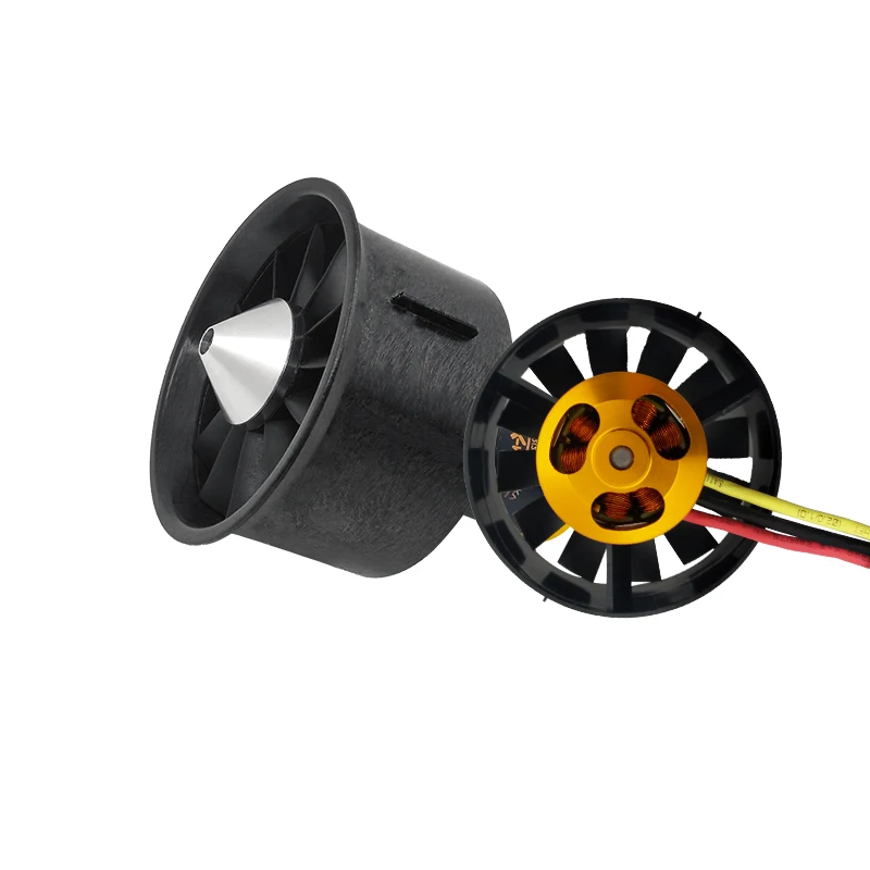 

New 64mm EDF 12 leaf set QF2822-4300kv 3s upgrade section edf 64mm ducted fan QX-Motor Brand Original Factory