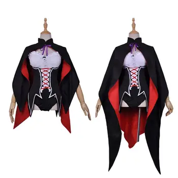 

Anime Re:Life in a different world from zero Rem Ram Cosplay Costume Halloween Woman Costumes Costume+Shoe Cover