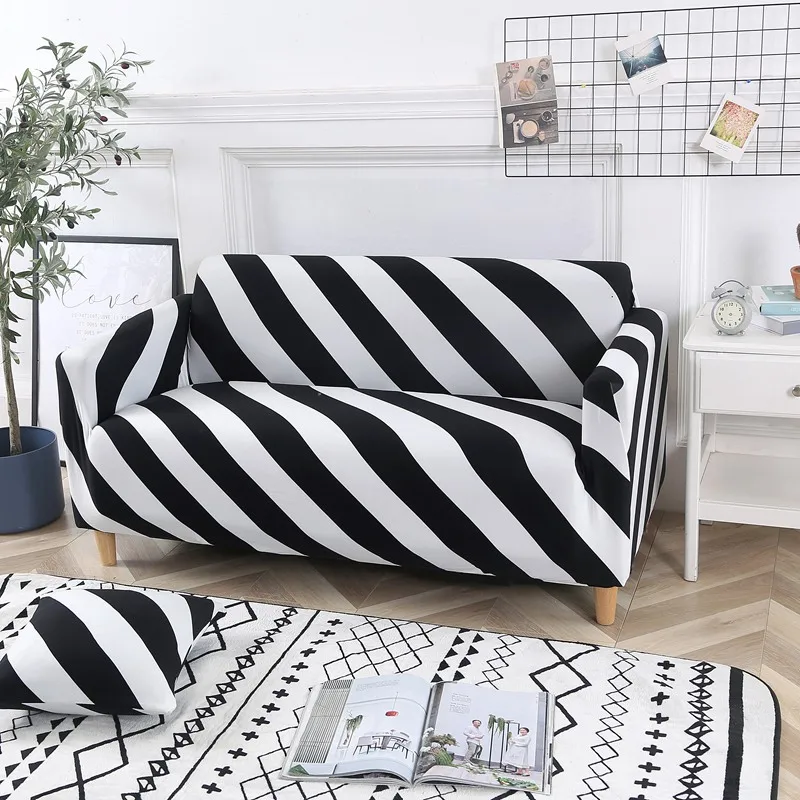 Black and white strip