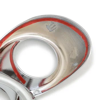 

For Mitsubishi Outlander 2013 2014 Chrome Fog Light Foglight Lamp Cover Trim Bumper Protector Decoration Car Styling