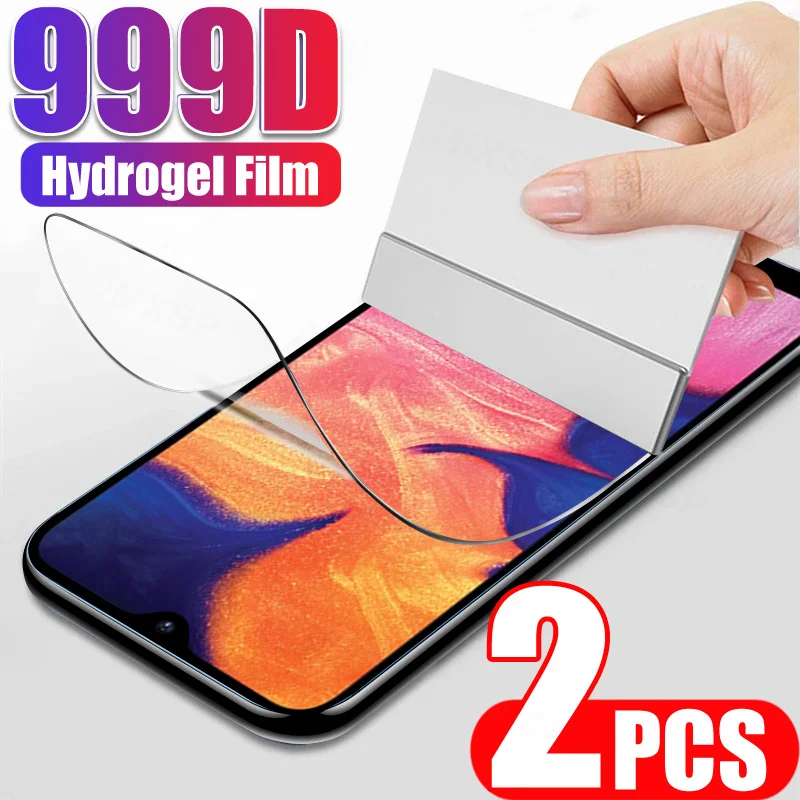 Гидрогелевая пленка для Samsung Galaxy A10 A20 A30 A40 A50 A60 A70 A80 A90 защитная A10S A30S A20S A50S 2 шт. |