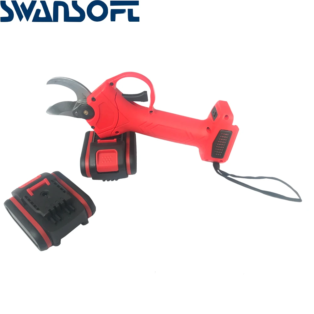 

Electric Pruning Shear Rechargeable Home Garden Scissors Cordless Secateur Fruit Tree Branches Cutter 16.8V