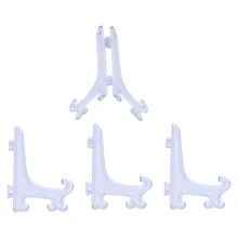 4X подставка для посуды для фотографий 12,5*7,5 см прозрачная