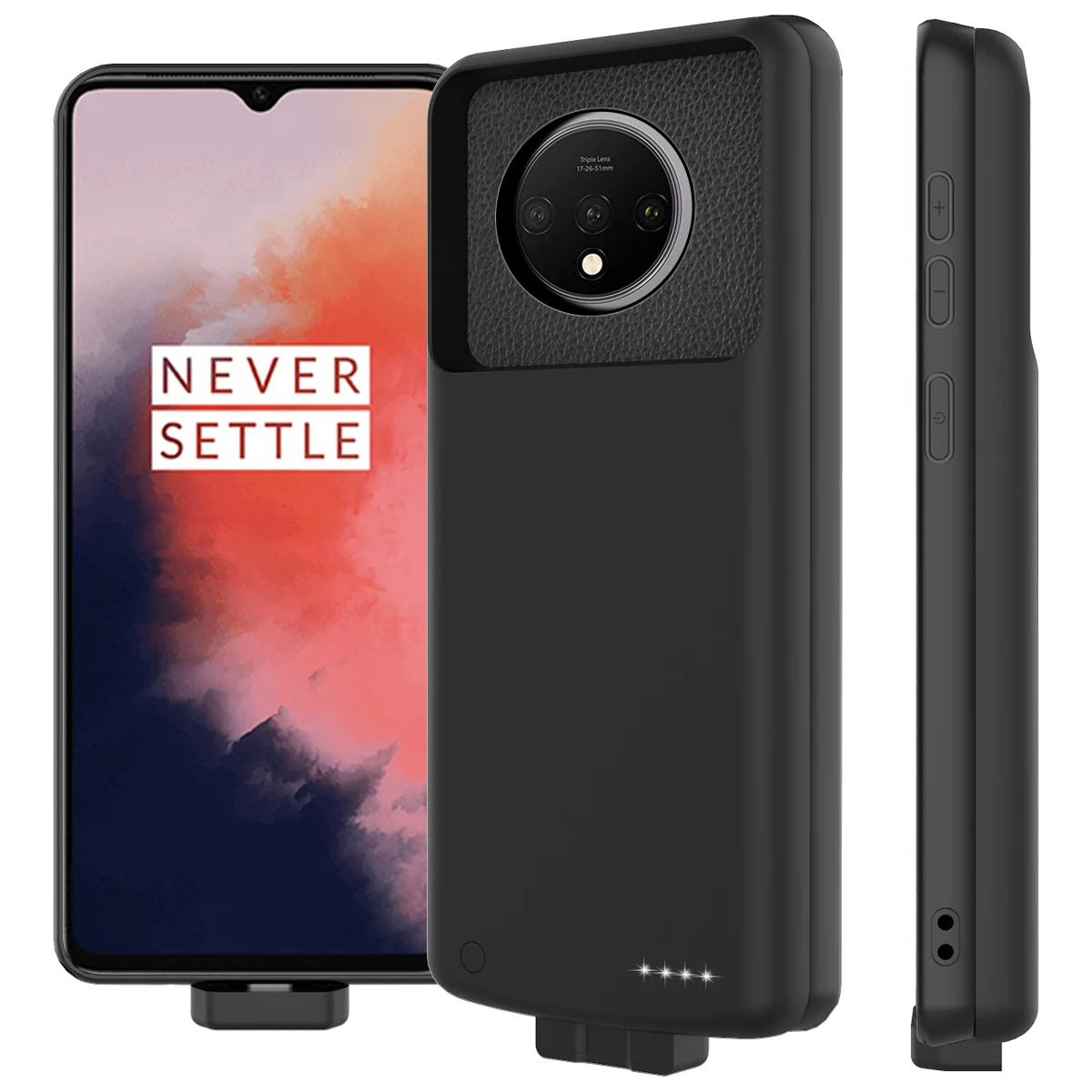 Для OnePlus 7T чехол для зарядного устройства 7000mAh Магнитный внешний резервный