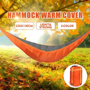 

Thickening Warm Sleeping Bag Spring /Autumn Outdoor Leisure Hammock Insulation Cotton Bedspread Hanging Hammock Windproof Cover