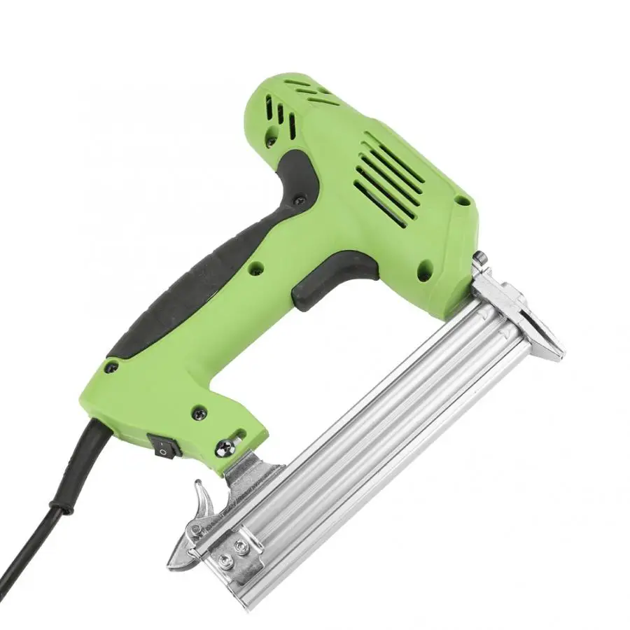 

Electric Nailer Nail Gun Hand Operated Nailing Tool for Furniture Woodworking Rivet Gun Tool