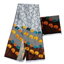 Африканская цифровая шёлковая набивная ткань атлас ткань мягкая и гладкая африканская шелковая атласная ткань для вечернего платья