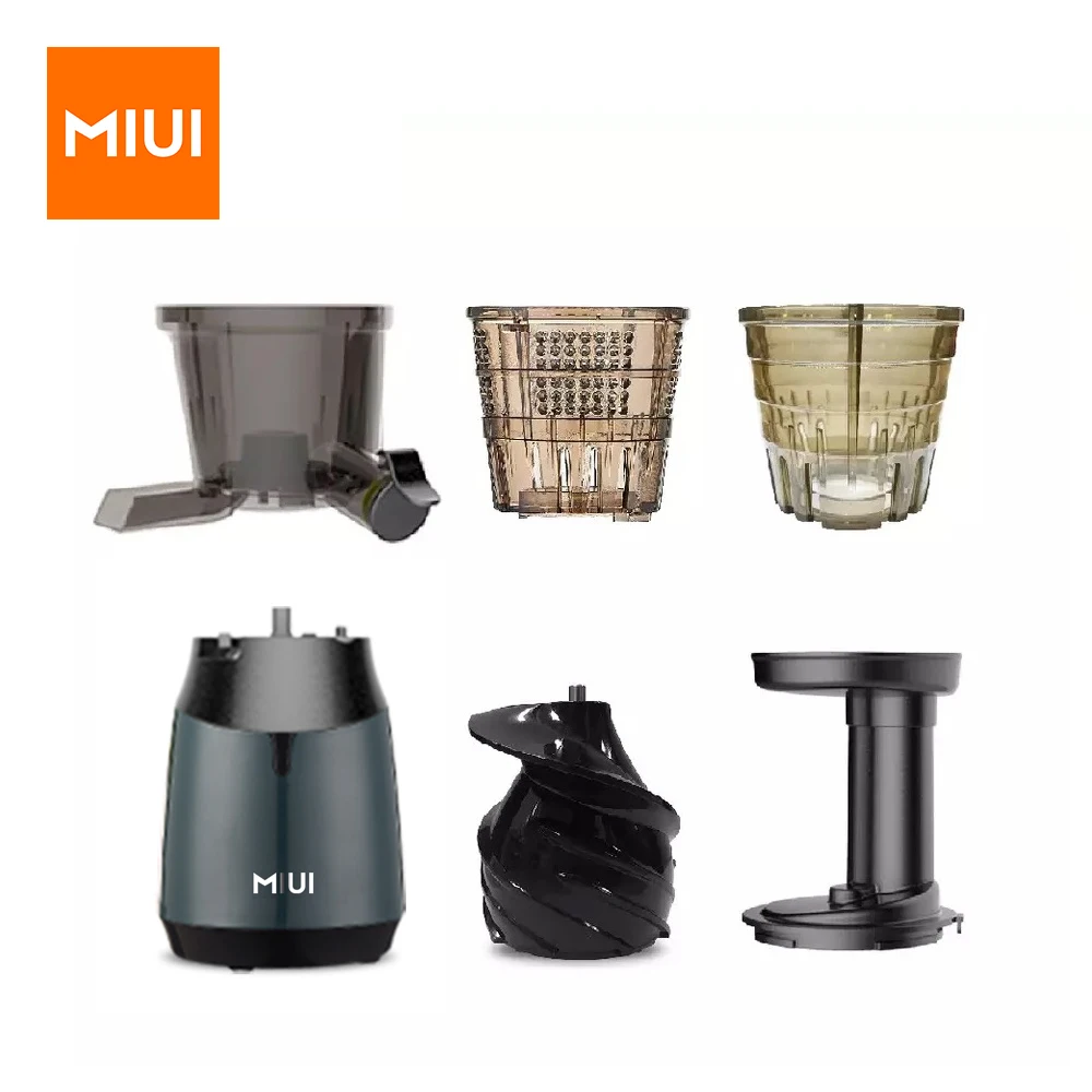 MIUI Slow Juicer B11 Accessories (main unit / strainer / ice cream