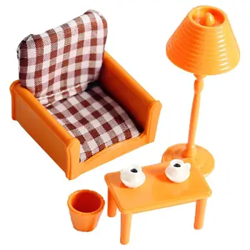 

6Pcs Mini Sofa Mini Sofa Set Mock-up Furniture Furniture Model Small Sofa Shape for Decor Kid Child