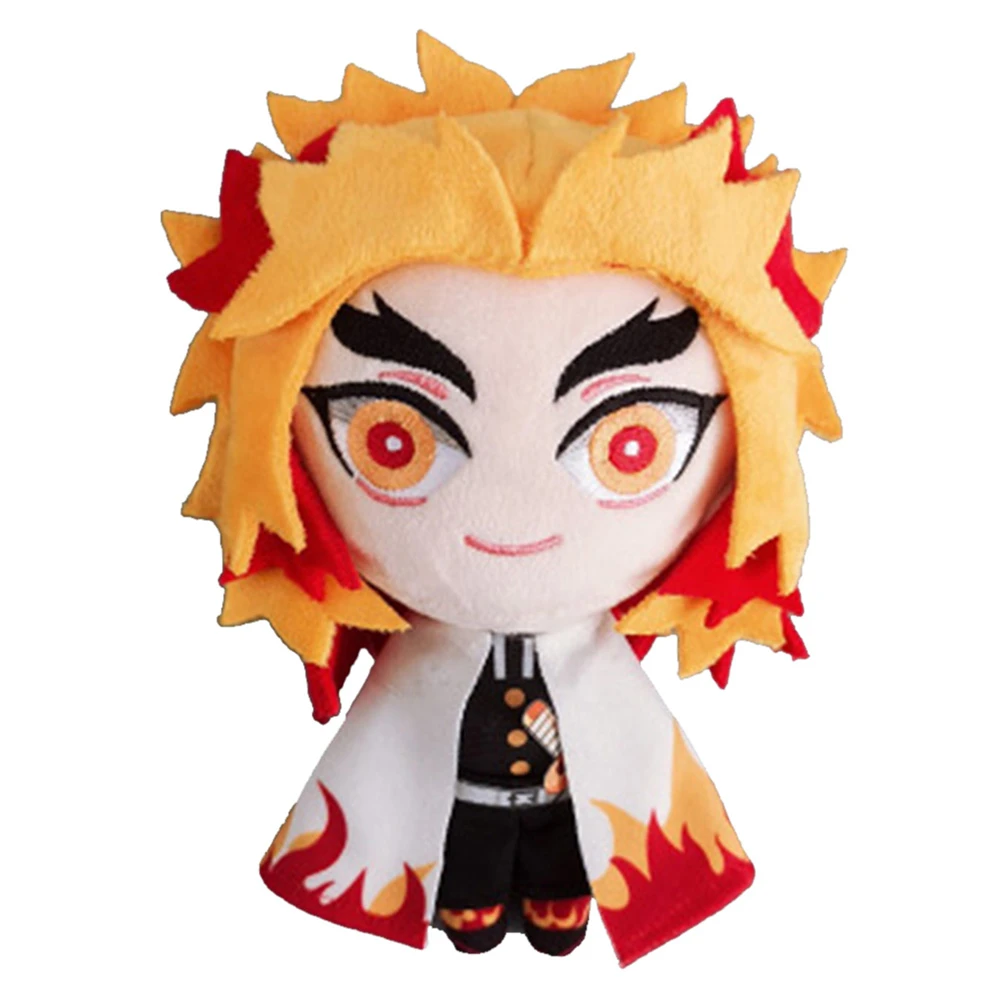 Demon Slayer Rengoku Kyoujurou Cosplay Plush Toy Pendant Soft Stuffed Doll Animal Accessories Mascot winifred sanderson costume