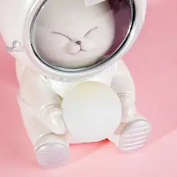 Lampe led gardien de la galaxie, astronaute, Animal mignon, chaton en résine, veilleuse, jouet lumineux, jouets pour enfants 