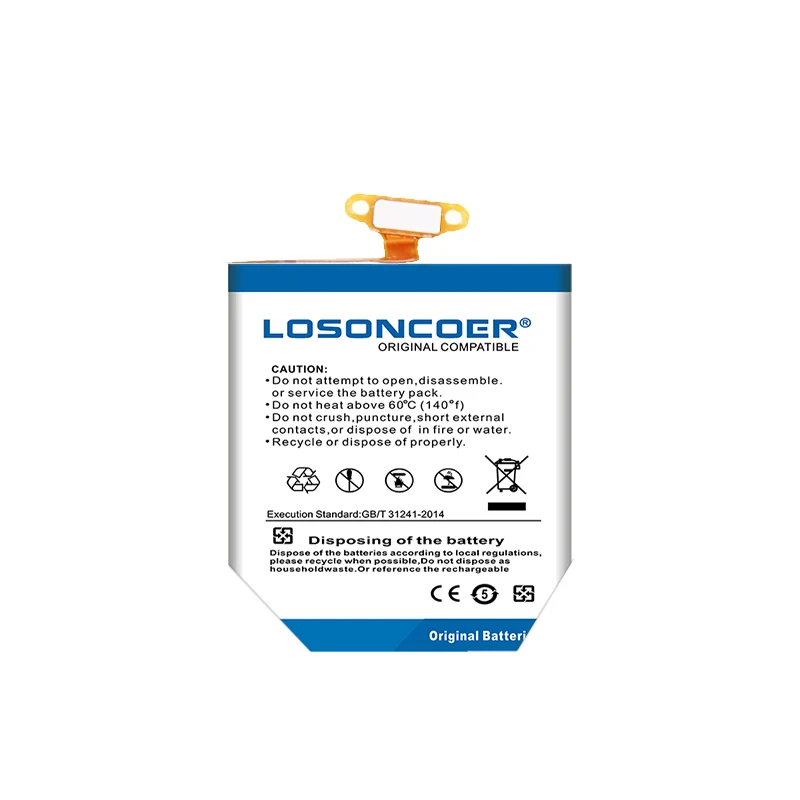 LOSONCOER 350 мАч EB-BR720ABE батарея для samsung gear S2 S2 classic R720 gear S2 classic R732 BR720 Смарт часы батареи