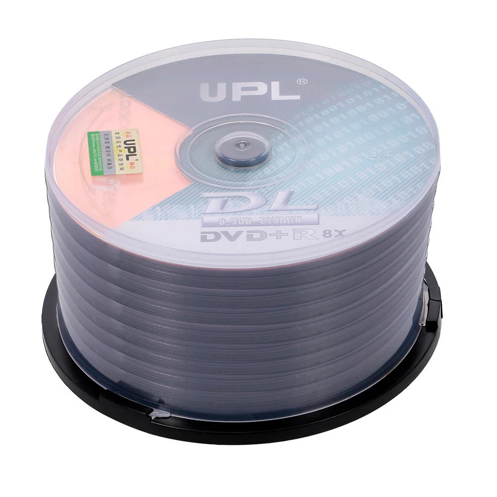 10 шт. 215 мин 8X DVD+ R DL 8,5 ГБ пустой диск DVD диск для данных и видео поддерживает до 8X DVD+ R DL скорость записи