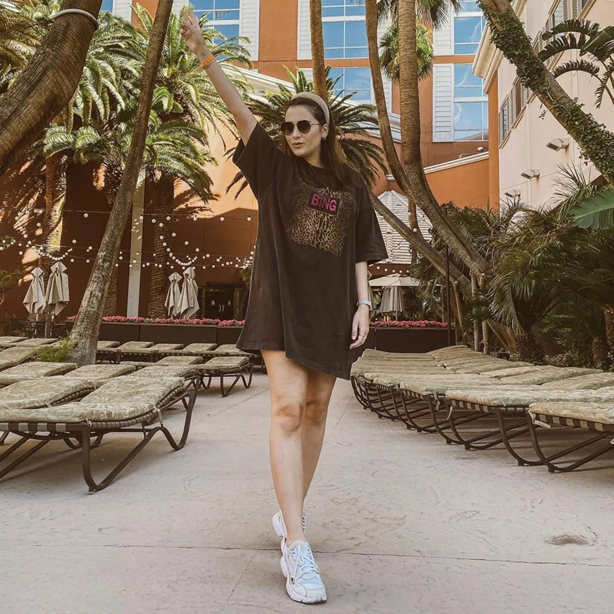 Jastie Retro Leopard Print Long T-Shirt Summer Women Short Sleeve O-Neck Pullover Tops 100% Cotton Tee Dress Oversize Tops Blusa