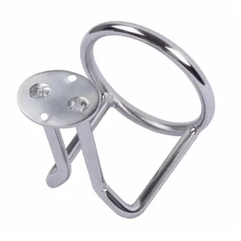 

Stainless Steel Ring Cup Drink Holder Polished For Boat Marine Yacht Truck RV