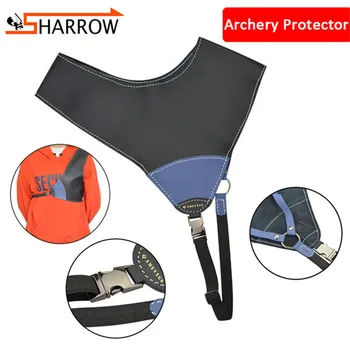

1pc Bow And Arrow Shooting Chest Guard Outdoor Hunting Sports Bows Archery Training Comprtition Right Hand Chest Protective Gear