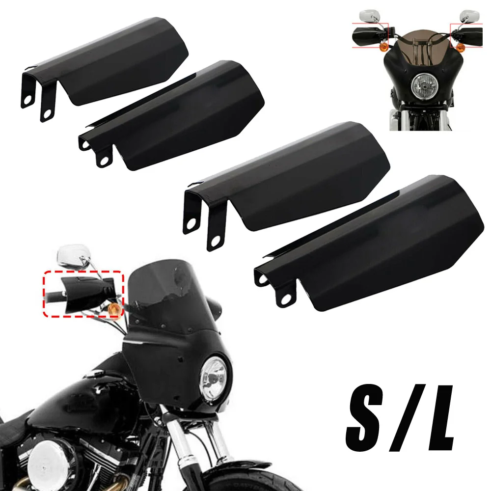 1 пара левый и правый Handguard протектор фитинг для Harley Sportster аксессуары мотоциклов дефлектор Захваты